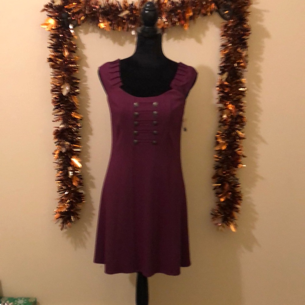 DECODE 1.8 PLUM COLORED DRESS/JUMPER.